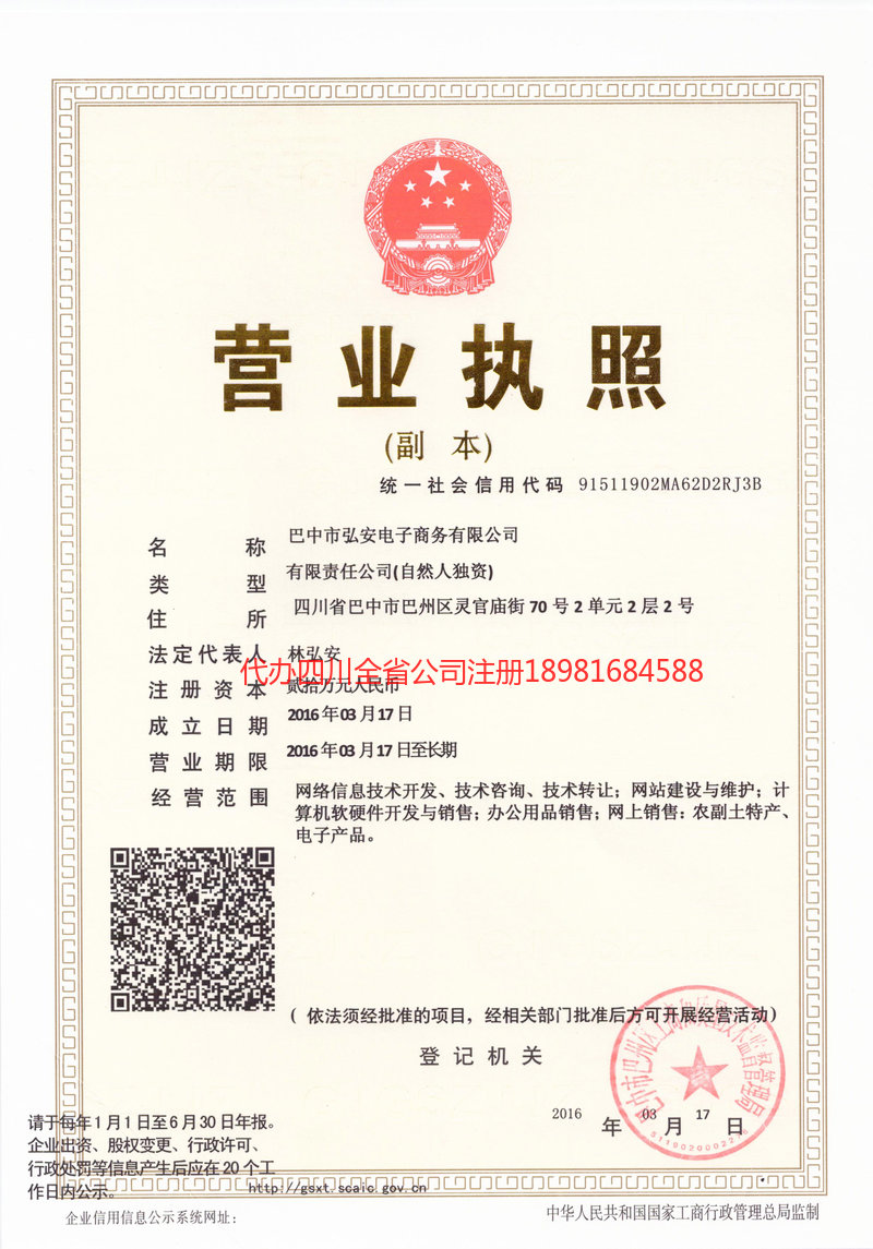 遂宁遂宁宏安电子商务有限公司